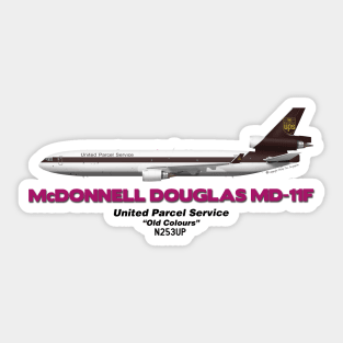 McDonnell Douglas MD-11F - United Parcel Service "Old Colours" Sticker